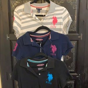 U S Polo shirts /used